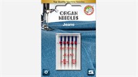 symaskinenåle Organ jeans 5 stk. ass. str. 3/90 2/100